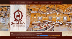Desktop Screenshot of jagahuettn.de