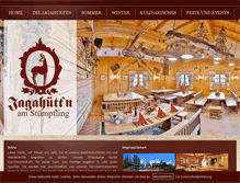 Tablet Screenshot of jagahuettn.de